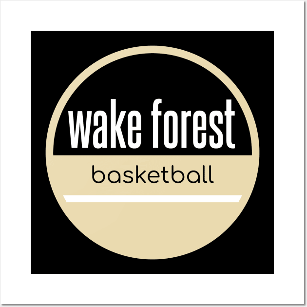 wake forest basketball Wall Art by BVHstudio